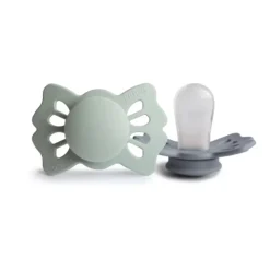 Frigg Lucky Chupetas Silicone Sage e Great Gray 0-6M