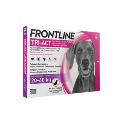 Frontline Tri-Act L Solução Cão 20-40Kg 4mLx3