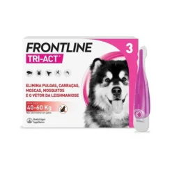 Frontline Tri-Act Solução Cão 40-60Kg Pipetas x3