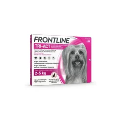 Frontline Tri-Act Xs Solução Cão 2-5Kg 0,5mL X3