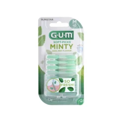 Gum Soft-Picks Minty Interdentário 40 Unid. | Sabor a Menta | Limpeza Suave e Refrescante
