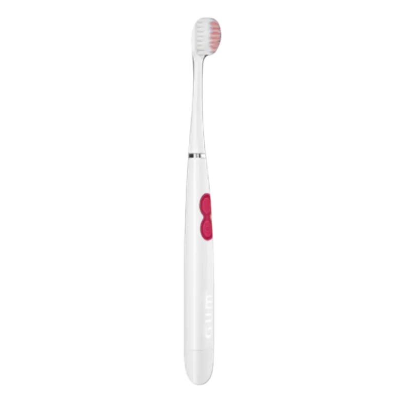 GUM Sonic Sensitive Escova Elétrica 4101 | Limpeza Suave para Dentes e Gengivas Sensíveis | Remoção Profunda de Placa