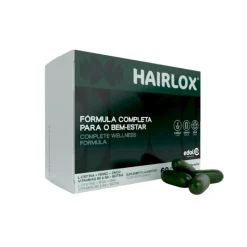 Hairlox Suplemento Alimentar 60 Cápsulas | Para Cabelo e Unhas | Com Biotina + Zinco + L-Cistina