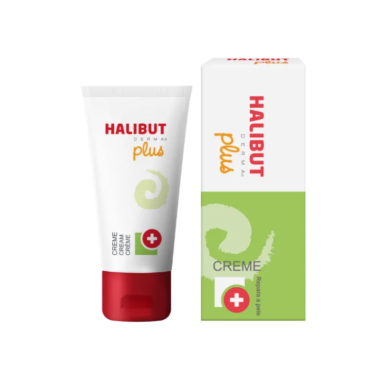 HALIBUT Derma Plus Creme 30g | Reparador com Clorexidina para Pele Fragilizada