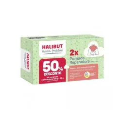 Halibut Muda Fralda Pomada Reparadora 100g + 50g Desc.50%