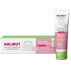 HALIBUT Muda Fraldas Pomada Reparadora 100g | Tratamento Assaduras com Miconazol