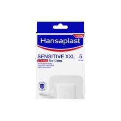 Hansaplast Med Sensitive XXL 8x10cm x5
