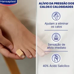 Hansaplast Pensos para Calos | Alívio Imediato da Dor | 8 Unidades