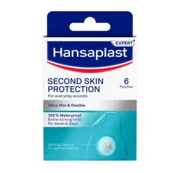 Hansaplast Pensos Second Skin Protection Regular | 6 Pensos 3,6 x 7,3cm