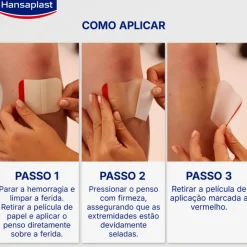 Hansaplast Pensos Second Skin Protection Regular | 6 Pensos 3,6 x 7,3cm