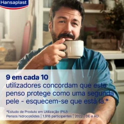 Hansaplast Pensos Second Skin Protection Regular | 6 Pensos 3,6 x 7,3cm