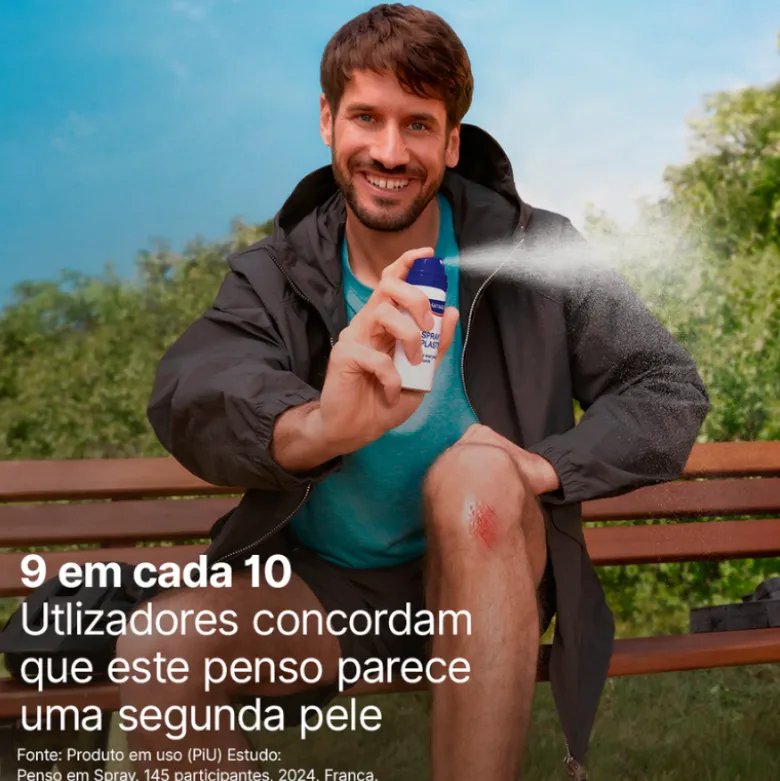 Hansaplast Second Skin Protection Penso em Spray 40ml | Película Protetora Transparente