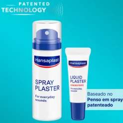 Hansaplast Second Skin Protection Penso Líquido 10ml | Película Transparente e à Prova de Água