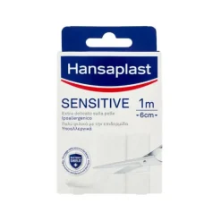 Hansaplast Sensitive Banda 1mx6cm