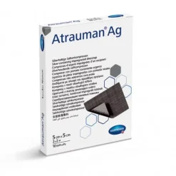 Hartmann Atrauman Ag Compressa 5x5cm x10