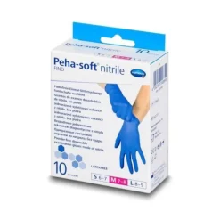 Hartmann Peha-Soft Luva Exame Nitrilo Fino Tam.M x10