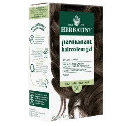 Herbatint 5C Castanho Claro Cinza | Coloração Cabelo Sem Amoníaco | Neutraliza Reflexos Quentes