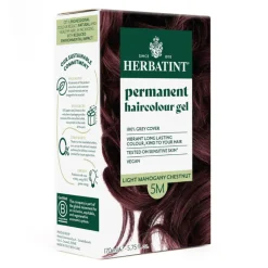 Herbatint 5M Castanho Claro Caju | Reflexos Castanho-Avermelhados Suaves | Coloração Sem Amoníaco