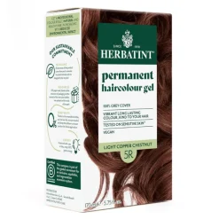 Herbatint 5R Castanho Claro Acobreado | Reflexos Avermelhados Luminosos Sem Amoníaco