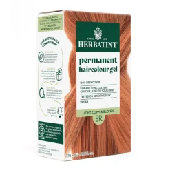 Herbatint 8R Louro Claro Acobreado | Louro Morango | Reflexos Cobre Claro Intenso