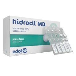 Hidrocil MD 60 Unidoses 0.5ml sem Conservantes | Para Secura Ocular e Lentes de Contacto
