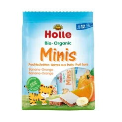 Holle Bio Barras Minis Banana Laranja +12M