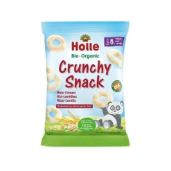 Holle Bio Crunchy Snack Crocante De Arroz E Lentilhas 25g +8M