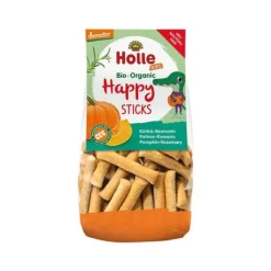 Holle Bio Happy Sticks Abóbora E Alecrim 100g +3A