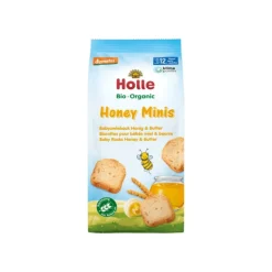 Holle Bio Mini Tostas Trigo Mel e Manteiga +12M 100g