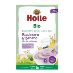 Holle Bio Papa Arroz com Mirtilo e Banana +6m 200g