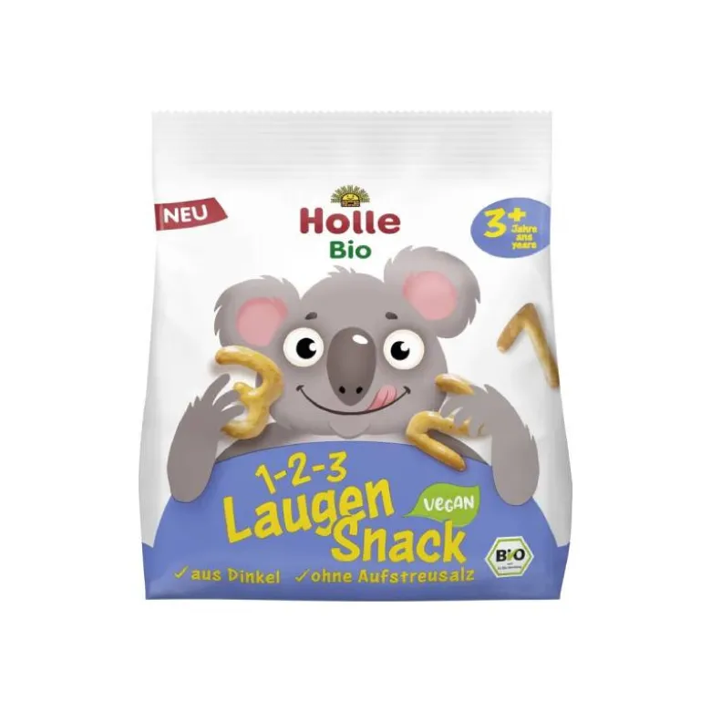 Holle Bio 1-2-3 Pretzel Snack +3A 80gr