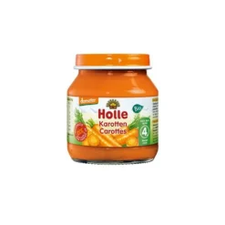 Holle Bio Puré Cenouras 125g +4M