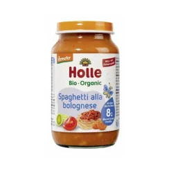 Holle Bio Puré Esparguete Bolonhesa +8M 220g