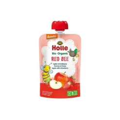 Holle Bio Red Bee Puré Frutos 100g +8M
