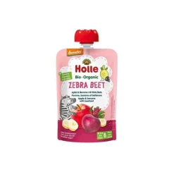 Holle Bio Zebra Beet Puré Frutos 100g +6M