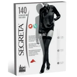 Ibici Meia até à raiz coxa 140 T2 biqueira aberta Cor 36/Chamois