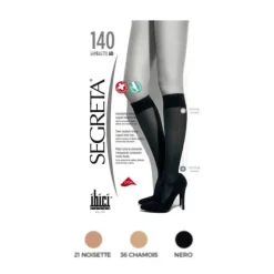 Ibici Segreta Meia AD Joelho 140 T2 Cor 36 Chamois