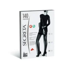 Ibici Segreta Stay Up 140 Meia Preta Tamanho 5