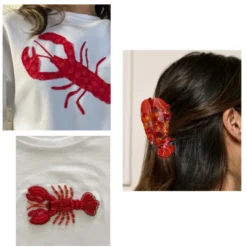 Invisibobble Clipstar Capri Lobster Lover Mola Cabelo