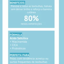 Iroha Acne Prone Skin Máscara Facial Anti-Imperfeições | Ácido Salicílico & Retinol | Para Pele Acneica