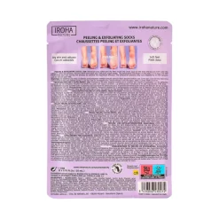 Iroha 2 Meias Peeling e Esfoliantes Pés Lavanda | Pés macios, lisos e renovados