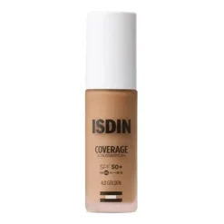 ISDIN Coverage SPF50+ 4.0 Golden 30g | Base de Maquilhagem com Proteção Solar