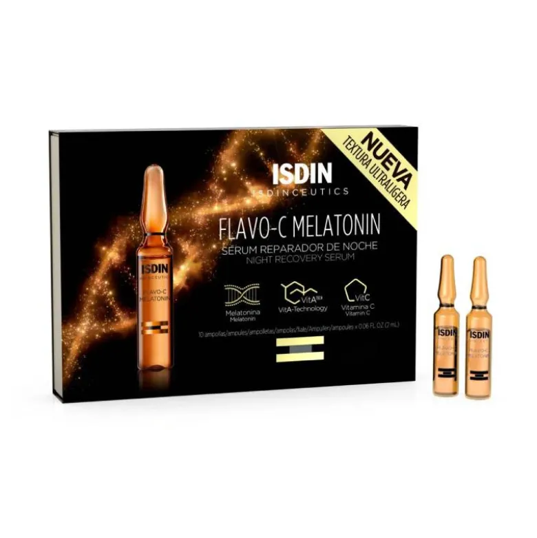 ISDIN Isdinceutics Flavo C Melatonin Sérum Ampolas 10x2ml