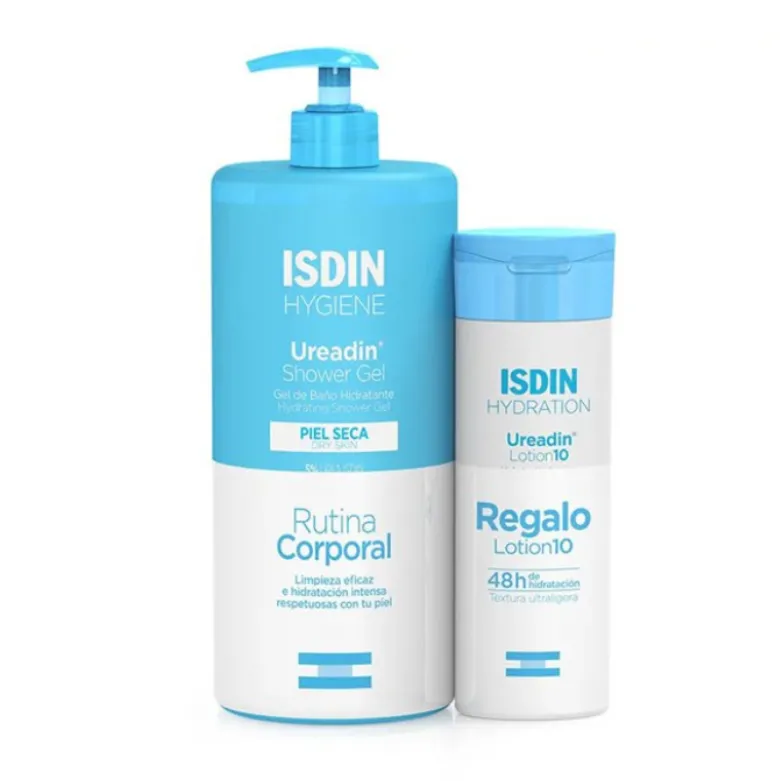 ISDIN Pack Ureadin Gel 1L + Lotion10 200ml | Rotina Pele Seca