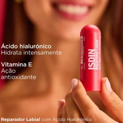 Isdin Reparador Labial Vermelho 4gr