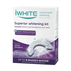 iWhite Superior Branqueamento Dentes | Kit Clareador Dental 10 Moldes