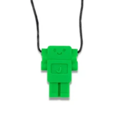 Jellystone Colar 30cm Mordedor Robô Verde | Para Ansiedade Infantil