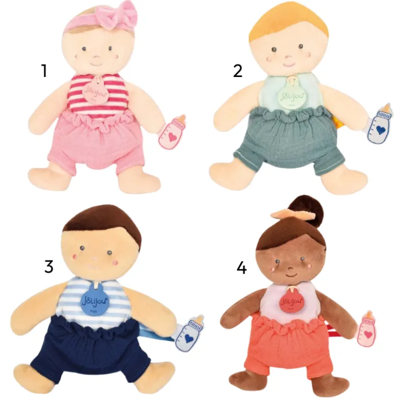 Jolijou Boneca Les Petit Loulous 18cm | Lavável a 30°C