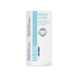 Jordan Clinic Brace Floss Fio Dentário para Aparelhos x50
