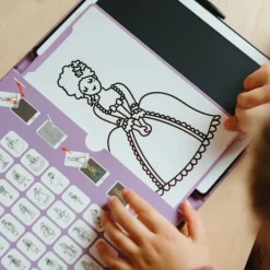 Kidywolf KIDYDRAW-MINI Tablet Desenho Princesas LCD | 30 Ilust. +4A